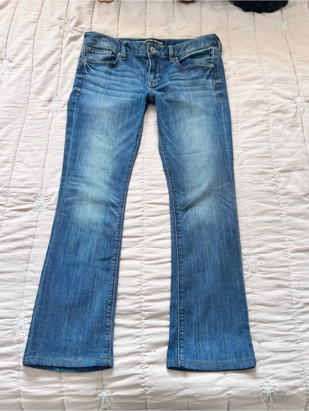 Express Low Rise Bootcut Jeans - Picture 2 of 8